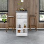 Hanah Home Swallow - Bendir Mesa de Bar Blanca
